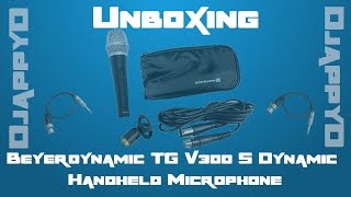 Unboxing  DJAppyD  Beyerdynamic TG V30d S Dynamic Handheld Microphone [upl. by Aneral]