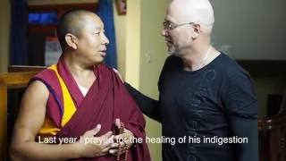 08312016 Tibetan Monk meets Jesus Nepal [upl. by Chenee]