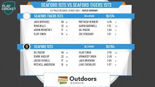 Seaford 1sts v Seaford Tigers 1sts [upl. by Cher]