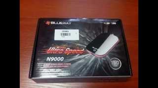 USB wifi adapter Blueway N9000 BackTrack [upl. by Ruiz]