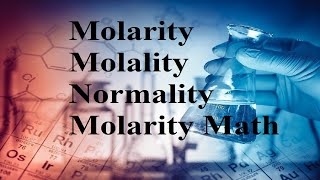 বাংলা Pharmaceutical Math Problem amp Solution 03 Molarity Molality Normality [upl. by Gylys603]