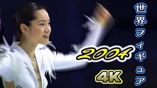 Shizuka ARAKAWA〈SP〉World Championships 2004 世界フィギュア ～荒川静香～ショート・プログラム [upl. by Linetta]