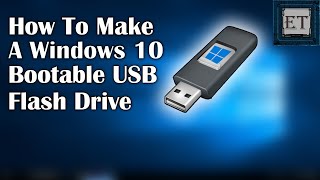 How To Make A Windows 10 Bootable USB For FREE [upl. by Doy]