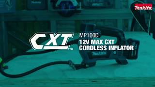 Makita 12V max CXT LiIon Cordless Inflator MP100D [upl. by Baram983]