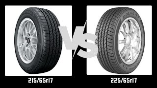 Tire Size 21565r17 vs 22565r17 [upl. by Nellahs887]