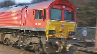 66007 4s38 Seaforth CT  Mossend Euroterminal 13th November 2024 [upl. by Vine]