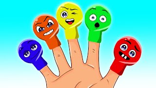 Balloon Finger Family Song and More  Nursery Rhymes amp Fun Songs For Kids [upl. by Schlessel]