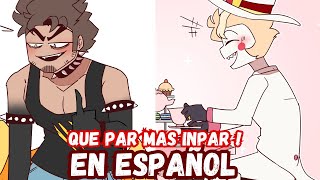 TIPO DE PADRES HAZBIN HOTEL COMIC EN ESPAÑOL ADAN lucifermorningstar hazbinhotelcharlie [upl. by Hniht]