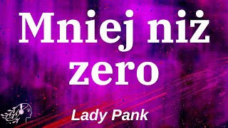 Mniej niż zero  Less than Zero  Lady Pank  English Lyrics ladypank tiktok trending lyrics [upl. by Wenoa]