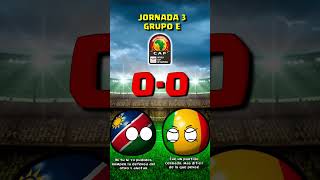 GRUPO E Jornada 3  COPA AFRICANA DE NACIONES 2023 countryballs [upl. by Lourdes]