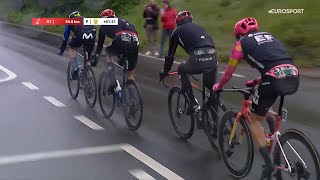 Résumé Étape 5 Tour de Romandie 2024  Dorian Godon le plus Fort  Cyclisme [upl. by Kcirdderf691]