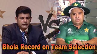 Bhola Record on Pakistani Team Selection  ICC T20 World Cup 2021  Funny Meme [upl. by Nuahsyt]