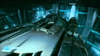 Arkham Knight  Batmobile Upgrade Gantry Drone Virus amp Sonar [upl. by Cori324]