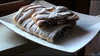 Treccia di sfoglia con ricotta e cioccolato [upl. by Ave506]