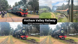 Hotham Valley Railway  50th Anniversary Festival [upl. by Ancell48]