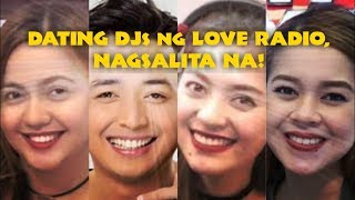 DATING DJs NG LOVE RADIO NAGSALITA NA  Viral News Feeder [upl. by Atinwahs]