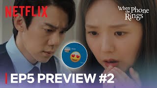 EP 5 PRE Heejoo accidentally sends a heart emoji  When the Phone Rings  Netflix ENG SUB [upl. by Susann]