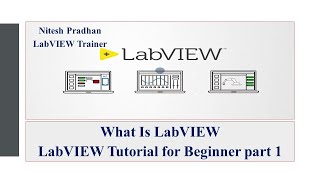 What is LabVIEW  LabVIEW Tutorial part 1 LabVIEW tutorial [upl. by Amolap]