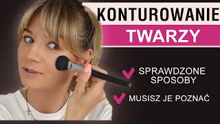 Jak konturować twarz Prosty sposób na KONTUROWANIE TWARZY ✨ Krok po kroku Poznaj triki makijażowe [upl. by Asirret]