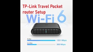 AX1500 Wi Fi 6 Portable Travel 4G WiFi Router Setup  4G Pocket Router  5G pocket Router [upl. by Brocklin]