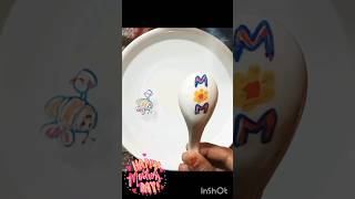 mom drawing and coloring magical water floating pen [upl. by Haland]