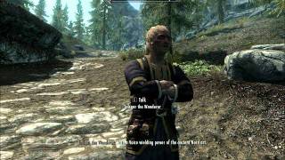 Talsgar the Wanderer  quotThe Dragonborn Comesquot Skyrim [upl. by Rezal73]