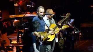 Paul Simon amp Sting  Fields of gold Köln 2015 [upl. by Attenauqa]