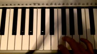 9 5 Dolly parton piano tutorial [upl. by Dilisio93]