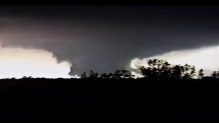 Haysville KS F4 Tornado 5399 Rare Incomplete KSN Footage AI Upscaled to 1080p60 [upl. by Slrahc]