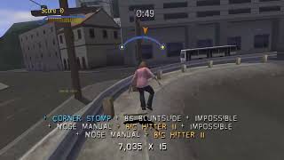 Tony Hawks Pro Skater 3  Rio 1444660 points Combo [upl. by Kaplan]