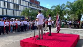 Estudiantes de la Universidad de Oriente realizan marcha en solidaridad con Palestina [upl. by Domenech]