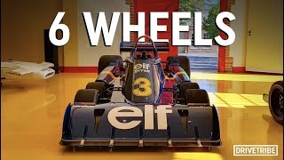 How does a sixwheeled F1 car work – The Tyrrell P34 [upl. by Xyla]