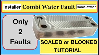 COMBI boiler heat exchanger TUTORIAL amp RIP OFFs [upl. by Pierro]