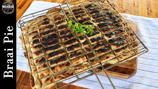 How to make a Boerewors Braai Pie  Braai recipes  Sausage and cheese filled pastry  South African [upl. by Giff]