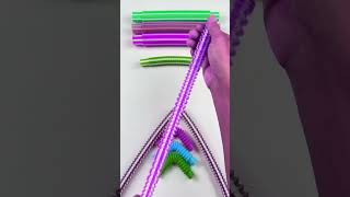 Change color Rainbow POPASMR diy satisfyingvideos relaxing creative oddasmr insideout colors [upl. by Allecnirp]