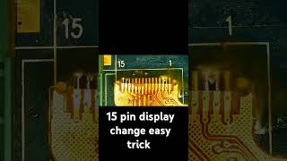 Keypad mobile 15 pin display change easy trick YouTubecomsayansuva [upl. by Padegs656]