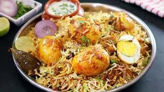 కోట్ల మందికి నచ్చిన ఎగ్ దమ్ బిర్యానీ😋Famous Egg Dum Biryani  Biryani Recipe  Egg Biryani In Telugu [upl. by Aeret]