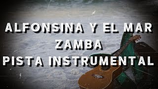 Alfonsina y el mar  Ariel Ramírez PISTA INSTRUMENTAL 68 [upl. by Nesyrb826]