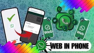 whatsapp web  whatsapp web kaise use karte hai  whatsapp web in mobile  whatsapp web app  2024 [upl. by Keele]