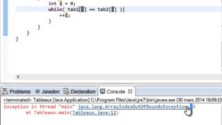 PROGRAMMER EN JAVA Débutant  51  Comparaison de tableaux élément par élément [upl. by Eelnyl352]