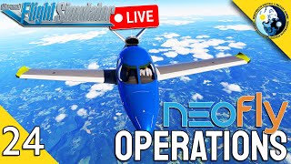 Virtual Aviation Series My MSFS 2020 NeoFly Career  Say Intentions AI  Active Sky [upl. by Ric]