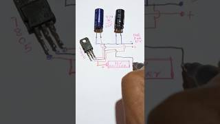 DC power supply12volt to 5volt DCelectronic shortsfeed [upl. by Leena]