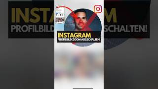 Instagram Profilbild Zoom ausschalten informatikmentor [upl. by Naitsirhc]