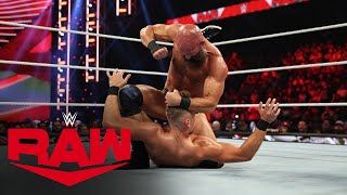 Tommaso Ciampa battles the slimy Ludwig Kaiser Raw highlights Sept 25 2023 [upl. by Hoye]