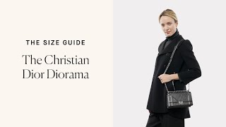 The Ultimate Size Guide for the Christian Dior Diorama  REBAG Luxury Handbags and More [upl. by Lenna]