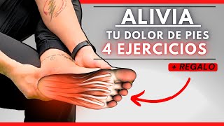 🔴 MEJORES EJERCICIOS para la FASCITIS PLANTAR 🦶 consigue ALIVIAR el DOLOR de PIES [upl. by Eatnuhs196]