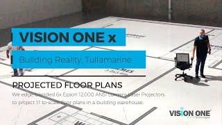 Building Reality  Projected Floor Plans by Vision One [upl. by Akenal]