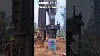 Les fondations en pieux préfabriques histoire géniecivil fondation astuce bétonarmée [upl. by Tatman]