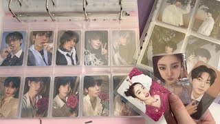 storing kpop photocards Txt  Enhypen  Ive  Aespa [upl. by Aliam]