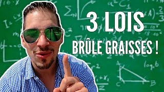 ⚖ 3 LOIS prouvés Pour Brûler des GRAISSES enseigné par Bat [upl. by Mastic]